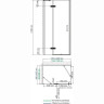 Душевой уголок WASSERKRAFT ALLER 10H10LBLACK MATT 120x100 см